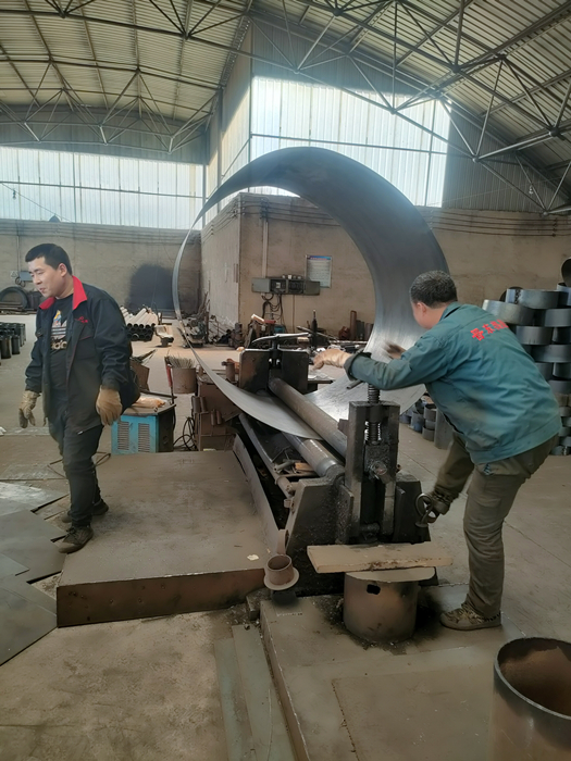 生物质锅炉生产车间