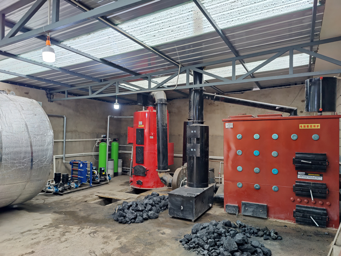 生物质锅炉安装